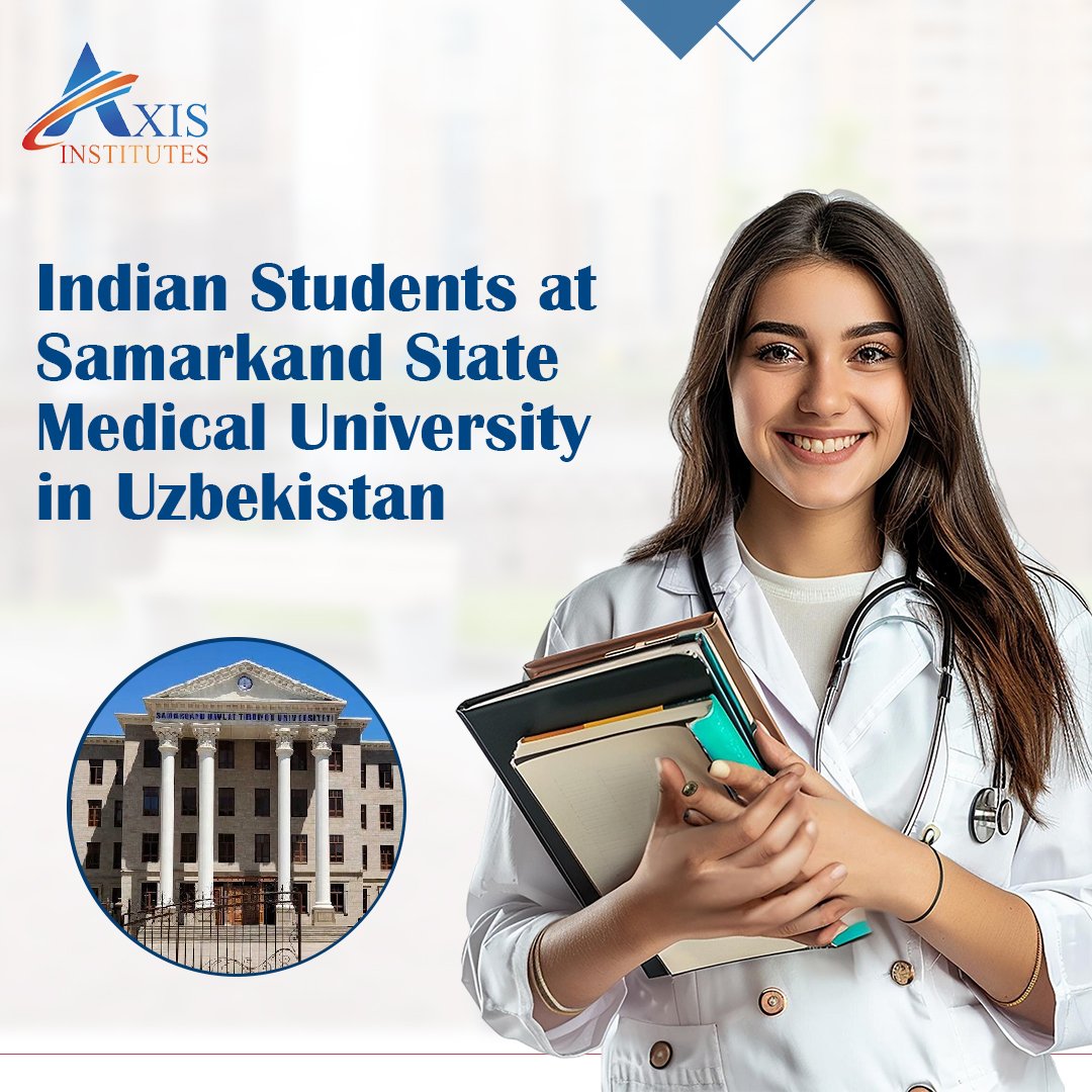 Indian Students at Samarkand State Medical University in Uzbekistan